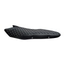 C-Racer, SV650 seat. Black pleated