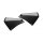 C-Racer, K-series front side covers. Black