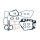 Athena, complete motor gasket kit