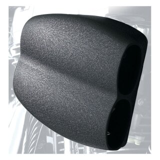Cycle Visions, MoFlow air cleaner assembly. Wrinkle black