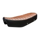 C-Racer, Scrambler seat. Brown pleated