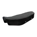 C-Racer, Scrambler seat. Black pleated