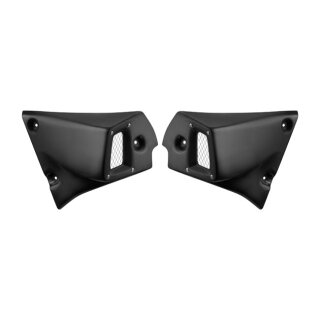 C-Racer, front side covers. Black