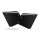 C-Racer, front number plates. Black