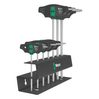 Wera screwdriver set T-handle Hex plus torx, 7 pieces