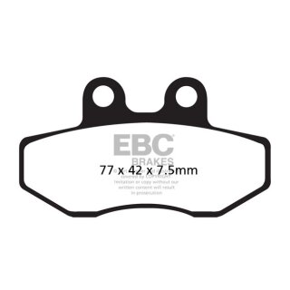 EBC Organic brake pads