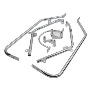 Cycle Visions Bagster saddlebag mount chrome