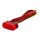 Fastline LED light, taillight with brake light. Red lens