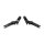 Cycle Visions, detachable sissy bar side plates. Black