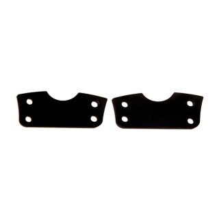 Cycle Visions Front Fender Schutzblech Erhöhung schwarz für Harley Touring 14-24