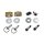Cycle Visions Secure Fit Satteltaschen Montage Kit für Harley Touring 93-13