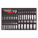 Sonic, socket & bit socket set 100-piece. US/SAE sizes