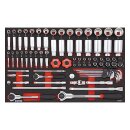 Sonic, socket & bit socket set 93-piece. US/SAE sizes