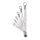 Sonic, offset box end wrench set. 7-piece. US/SAE