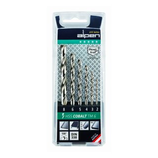 Alpen, HSS Cobalt drill size 6 pieces