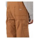 Dickies Duck Canvas bib stone washed brown duck