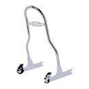 Sissy bar kit 17.50" upright chrome