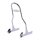 Sissy bar kit 17.50" upright chrome
