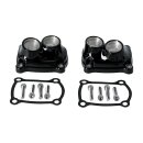 Tappet Block Hydrostößel Cover Set schwarz für Harley M8 Modelle