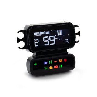 Koso D2 Multifunktion Tacho Drehzahlmesser für Harley FXBB Street Bob 18-24
