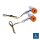 Midi Bullet Blinker Set chrom E-geprüft