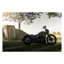 Lowrider Killer Custom 4" stretch Heck fender with tip für Harley Softail 18-23