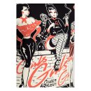Queen Kerosin Girls Girls Girls t-shirt black
