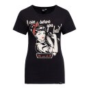 Queen Kerosin I can serve you T-shirt black