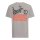 King Kerosin Psychedelic T-shirt charocal grey