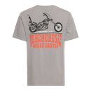 King Kerosin Psychedelic T-shirt charocal grey