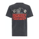 King Kerosin Psychedelic T-shirt black
