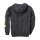 Carhartt Sleeve logo hoodie carbon heather