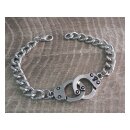 Amigaz Handcuff Curb Chain Bracelet