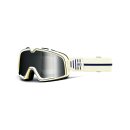 100% Barstow goggle Arno mirror silver flash lens