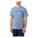 Carhartt Core Logo T-shirt pine blue heather