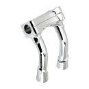 Biltwell, Murdock pullback O/S risers 6" chrome