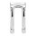 Biltwell, Murdock pullback O/S risers 8" chrome