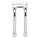 Biltwell, Murdock pullback O/S risers 10" chrome