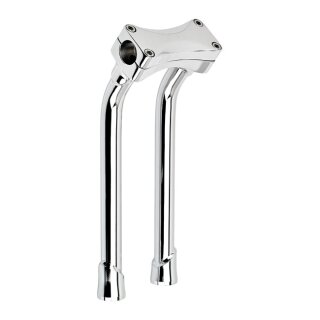 Biltwell, Murdock pullback O/S risers 12" chrome