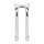 Biltwell, Murdock pullback O/S risers 12" chrome