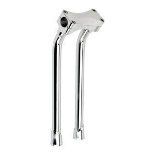 Biltwell, Murdock pullback O/S risers 14" chrome