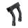 Biltwell, Murdock pullback O/S risers 6" black