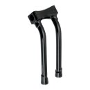 Biltwell, Murdock pullback O/S risers 12" black