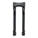 Biltwell, Murdock pullback O/S risers 12" black