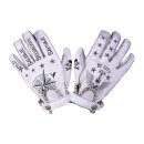 By City Second Skin Tattoo Motorrad Handschuhe Leder...