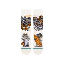Stance DJ Clash socks off white