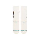 Stance DJ Clash socks off white