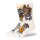 Stance DJ Clash socks off white