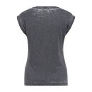 Queen Kerosin Snake gril T-shirt black