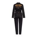 Queen Kerosin Workwear overall black